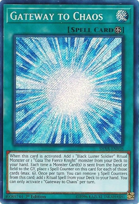 Image for Gateway to Chaos (SHVA-EN058) (SHVA) - YuGiOh