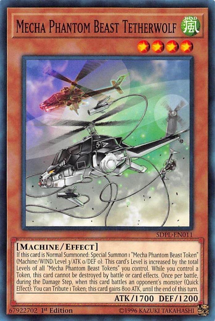 Image for Mecha Phantom Beast Tetherwolf (SDPL-EN011) (SDPL) - YuGiOh