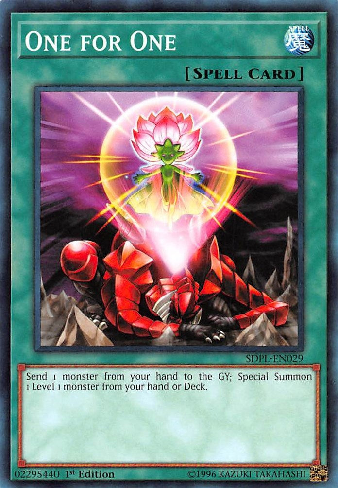 Image for One for One (SDPL-EN029) (SDPL) - YuGiOh
