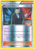 Image for Giovanni's Scheme - 138/162 (Regional Championships) [Staff] (138/165) (PR) - Pokemon