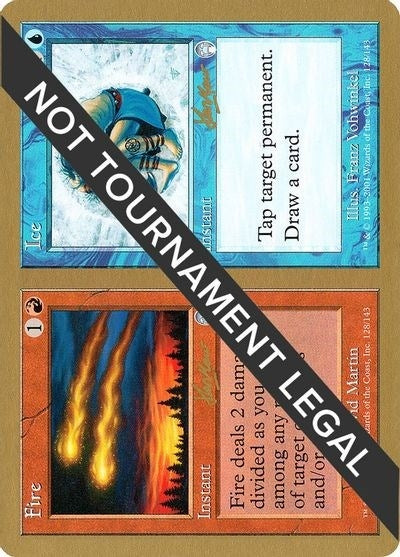 Image for Fire // Ice - 2002 Sim Han How (APC) (World Championship Decks) - Magic: The Gathering