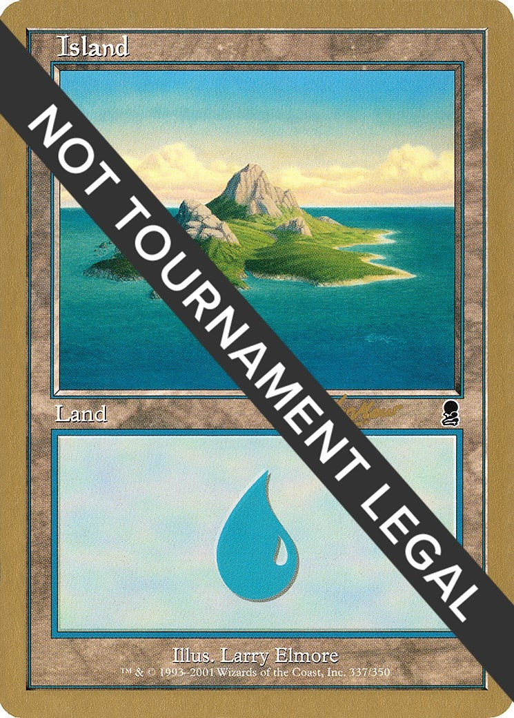 Image for Island (337) - 2002 Sim Han How (ODY) (World Championship Decks) - Magic: The Gathering