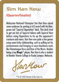 Image for 2002 Sim Han How Biography Card (World Championship Decks) - Magic: The Gathering