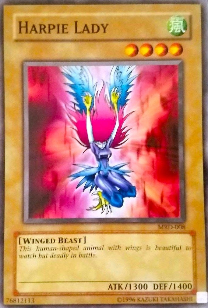 Image for Harpie Lady (New Artwork) (MRD-008) (MRD) - YuGiOh