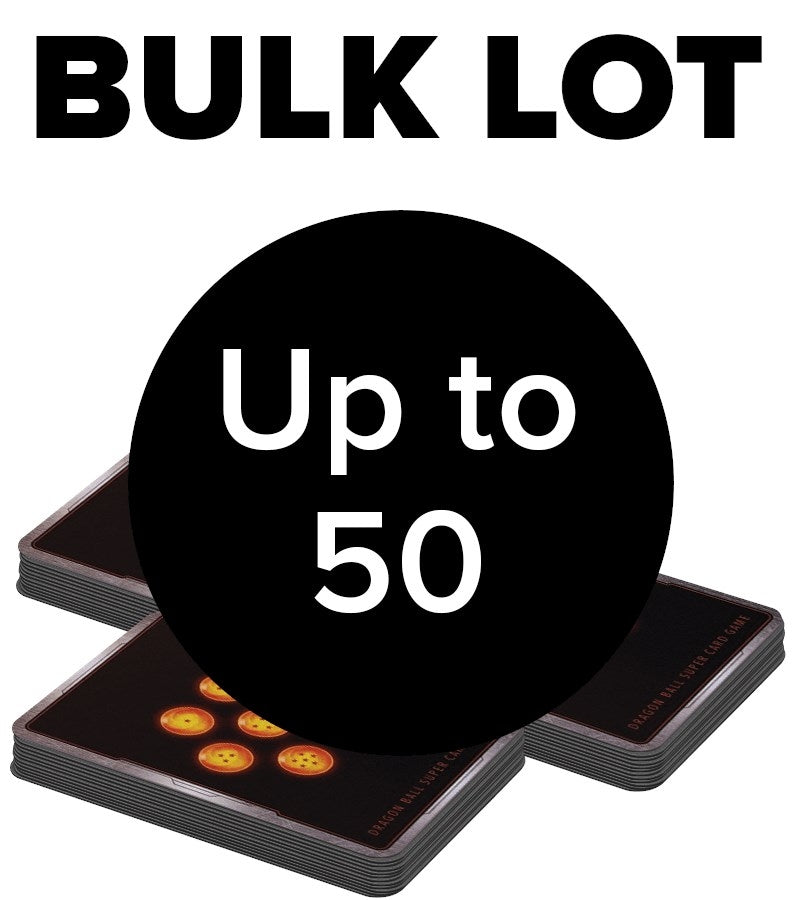 Image for Up to 50 Dragon Ball Super CCG Bulk Card Lot - Bulk Lots