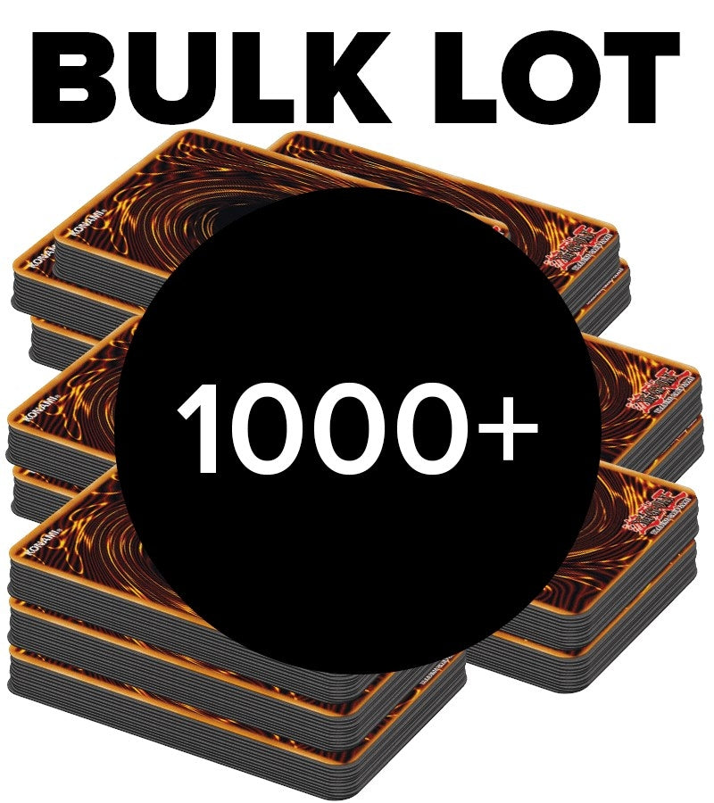 Image for Over 1000 YuGiOh Bulk Card Lot - Bulk Lots