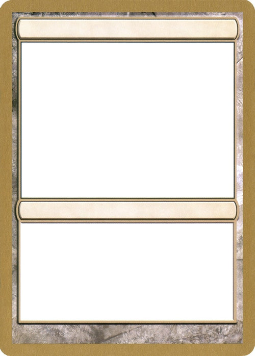 Image for 2003 World Championship Blank Card (World Championship Decks) - Magic: The Gathering