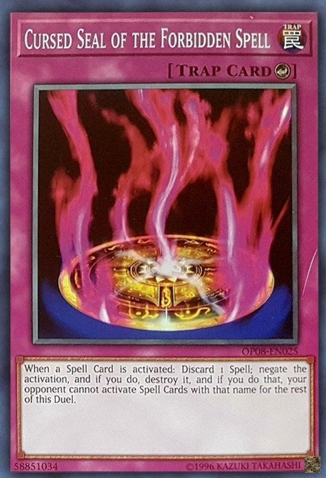 Image for Cursed Seal of the Forbidden Spell (OP08-EN025) (OP08) - YuGiOh