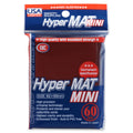 Image for USA Limited KMC Card Barrier - Hyper Matte Mini - Red (60-Pack) - Card Sleeves