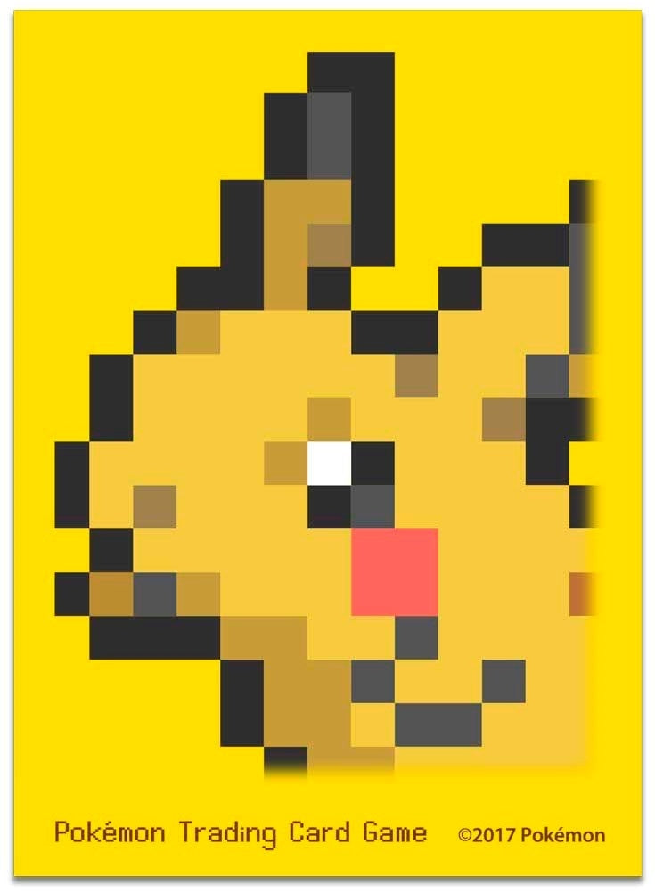 Image for Pokemon TCG: Pikachu Pixel Card Sleeves (65 Pack) - Card Sleeves