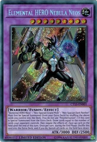Image for Elemental HERO Nebula Neos (CT15-EN001) (CT15) - YuGiOh