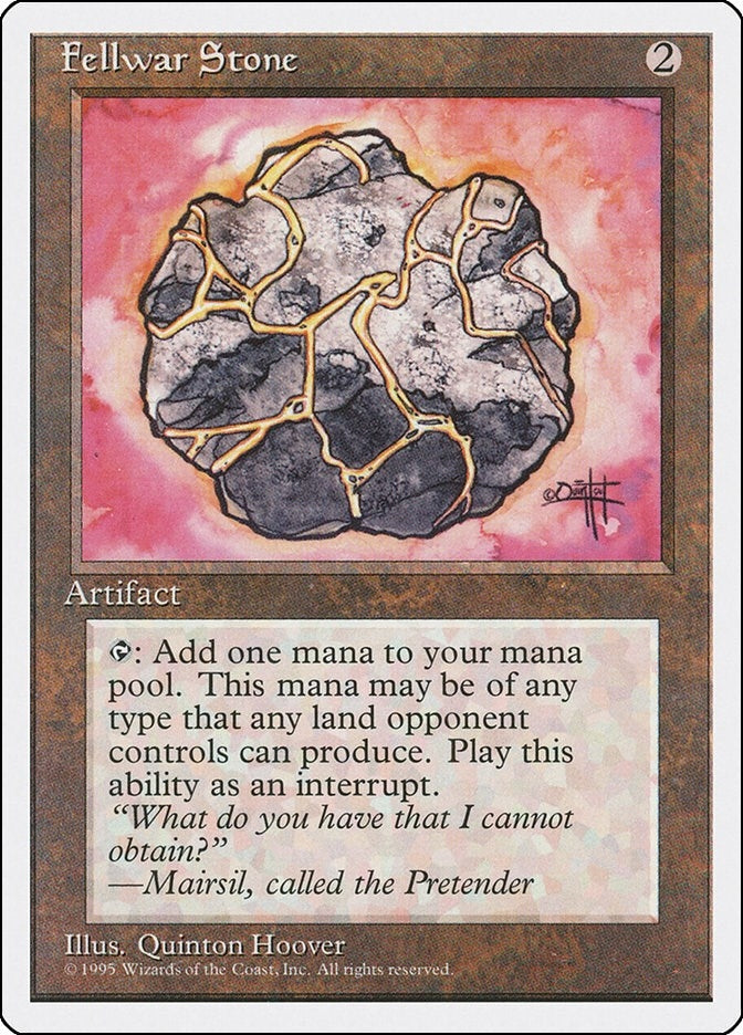 Image for Fellwar Stone (337) (Fourth Edition) - Magic: The Gathering