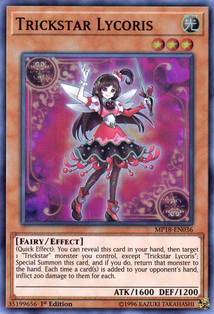 Image for Trickstar Lycoris (MP18-EN036) (MP18) - YuGiOh