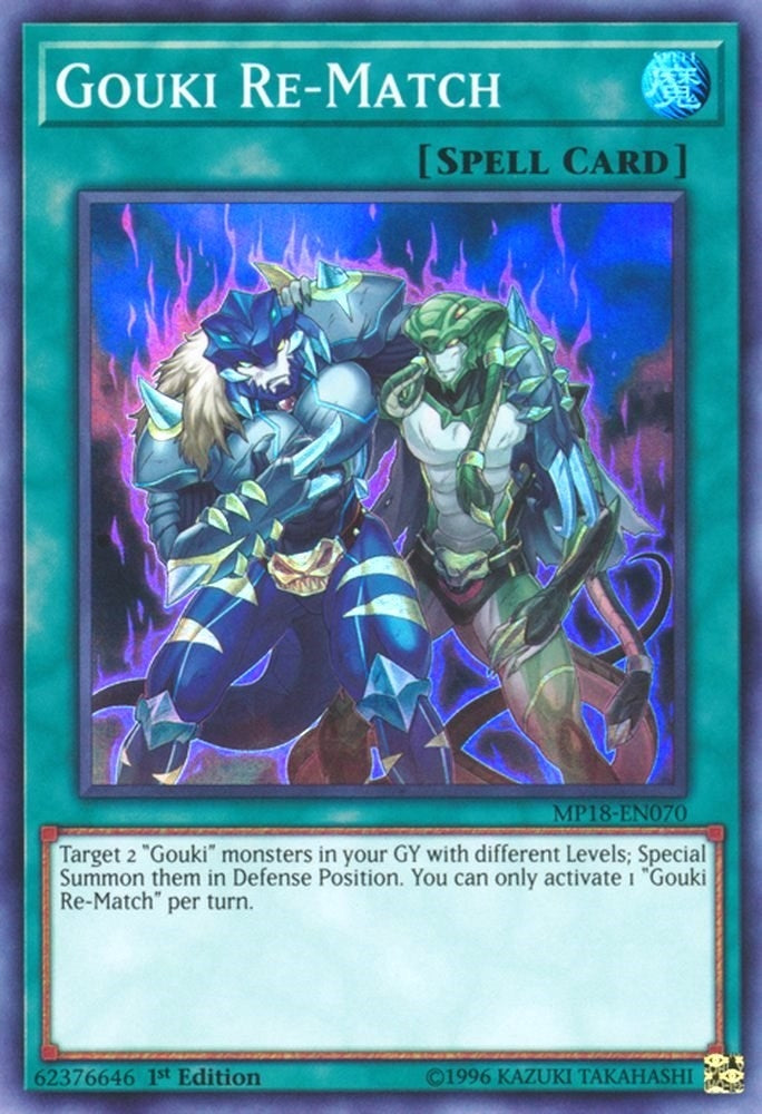 Image for Gouki Re-Match (MP18-EN070) (MP18) - YuGiOh