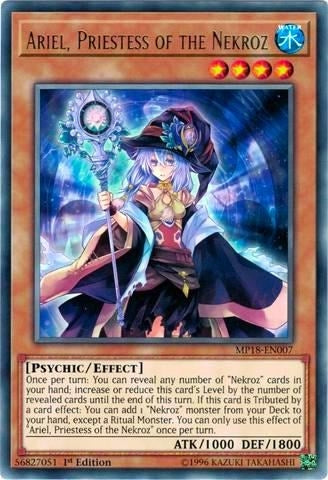 Image for Ariel, Priestess of the Nekroz (MP18-EN007) (MP18) - YuGiOh