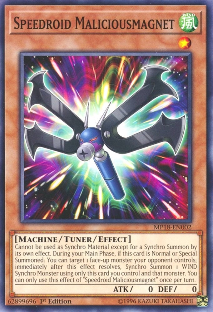 Image for Speedroid Maliciousmagnet (MP18-EN002) (MP18) - YuGiOh