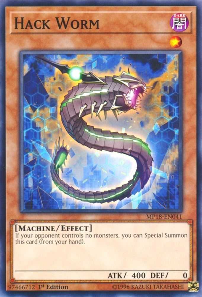 Image for Hack Worm (MP18-EN041) (MP18) - YuGiOh