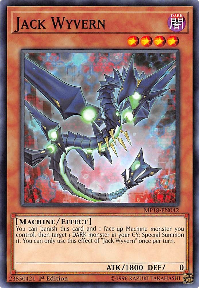 Image for Jack Wyvern (MP18-EN042) (MP18) - YuGiOh
