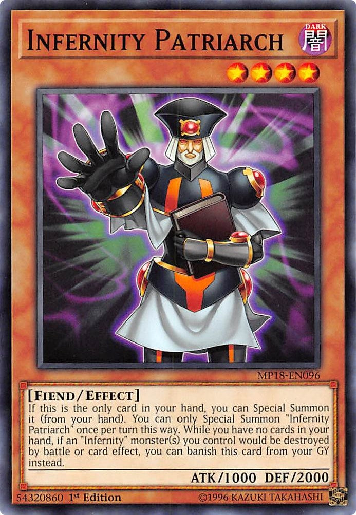 Image for Infernity Patriarch (MP18-EN096) (MP18) - YuGiOh