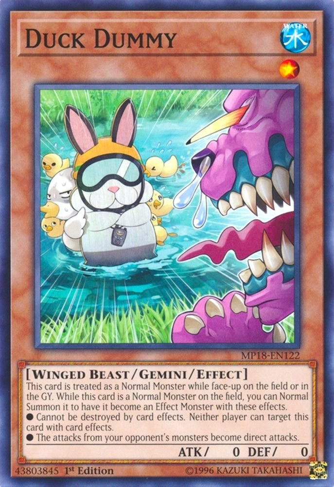 Image for Duck Dummy (MP18-EN122) (MP18) - YuGiOh