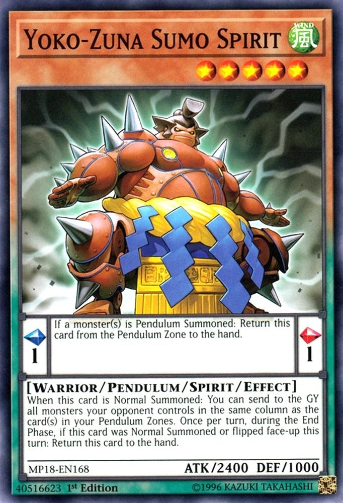 Image for Yoko-Zuna Sumo Spirit (MP18-EN168) (MP18) - YuGiOh