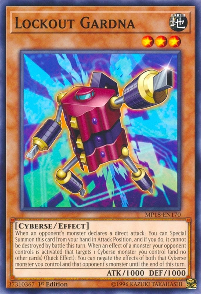 Image for Lockout Gardna (MP18-EN170) (MP18) - YuGiOh