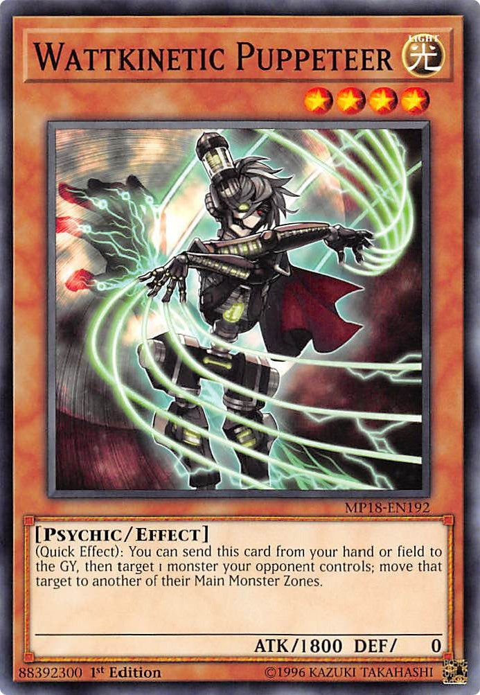Image for Wattkinetic Puppeteer (MP18-EN192) (MP18) - YuGiOh