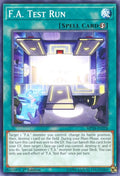 Image for F.A. Test Run (MP18-EN228) (MP18) - YuGiOh