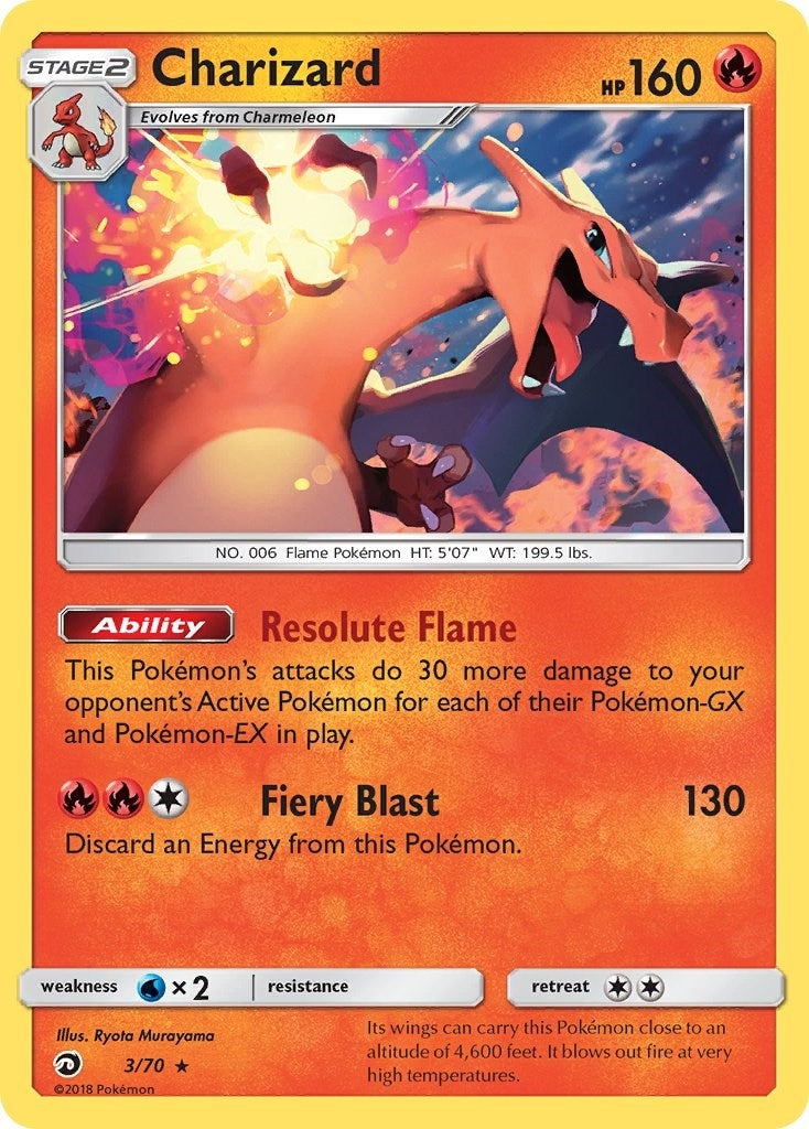 Image for Charizard (3/70) (DRM) - Pokemon