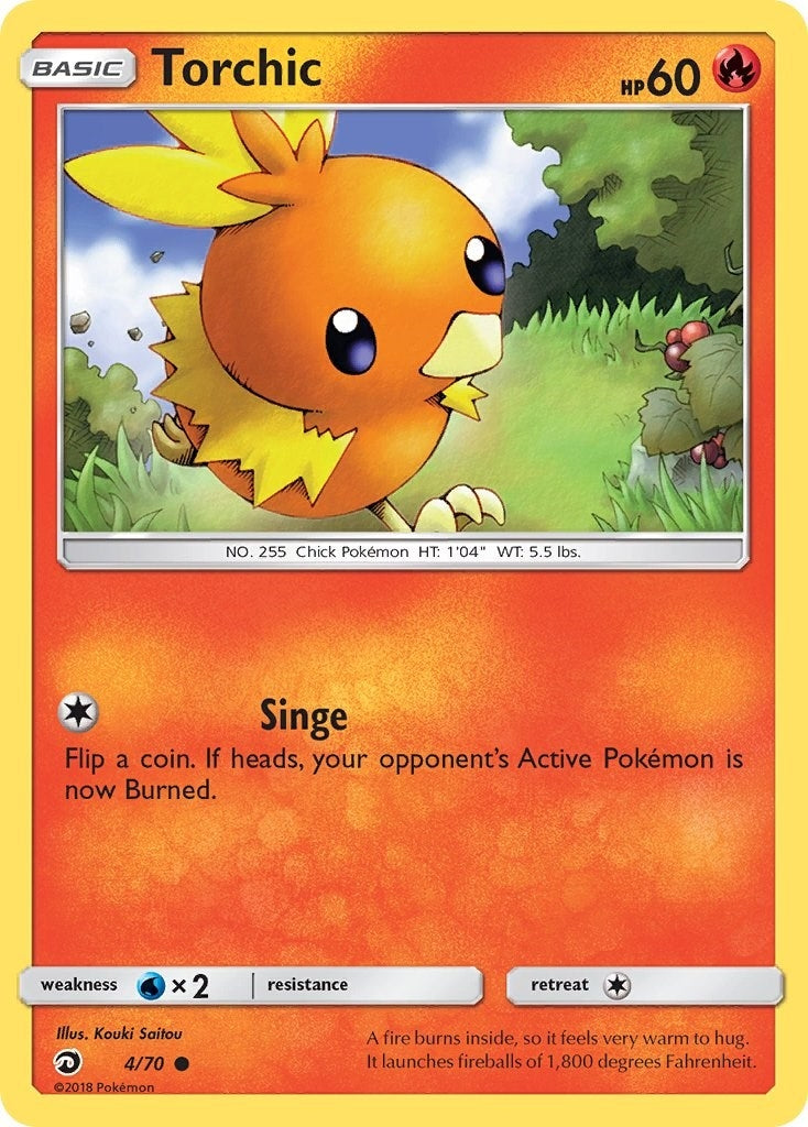 Image for Torchic (4/70) (DRM) - Pokemon