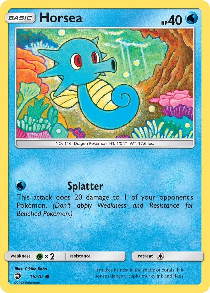 Image for Horsea (15) (15/70) (DRM) - Pokemon