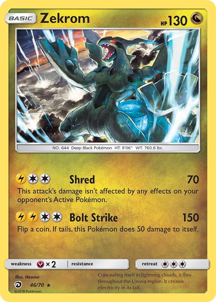 Image for Zekrom (46/70) (DRM) - Pokemon
