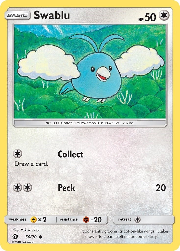 Image for Swablu (56) (56/70) (DRM) - Pokemon