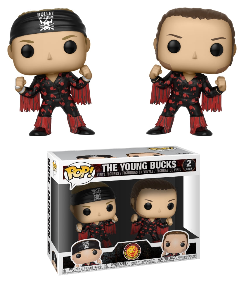 Image for Bullet Club: The Young Bucks 2-Pack - Funko