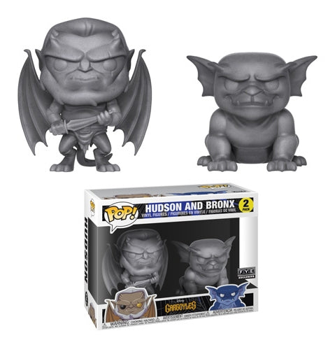 Image for Gargoyles: Hudson & Bronx 2-Pack (Stone) (FYE Exclusive) - Funko