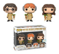 Image for Harry Potter, Ron Weasley & Hermione Granger 3-Pack (Herbology) (Barnes & Noble Exclusive) - Funko