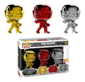 Image for Justice League: The Flash 3-Pack (Metallic) (SDCC 2018 Exclusive) - Funko