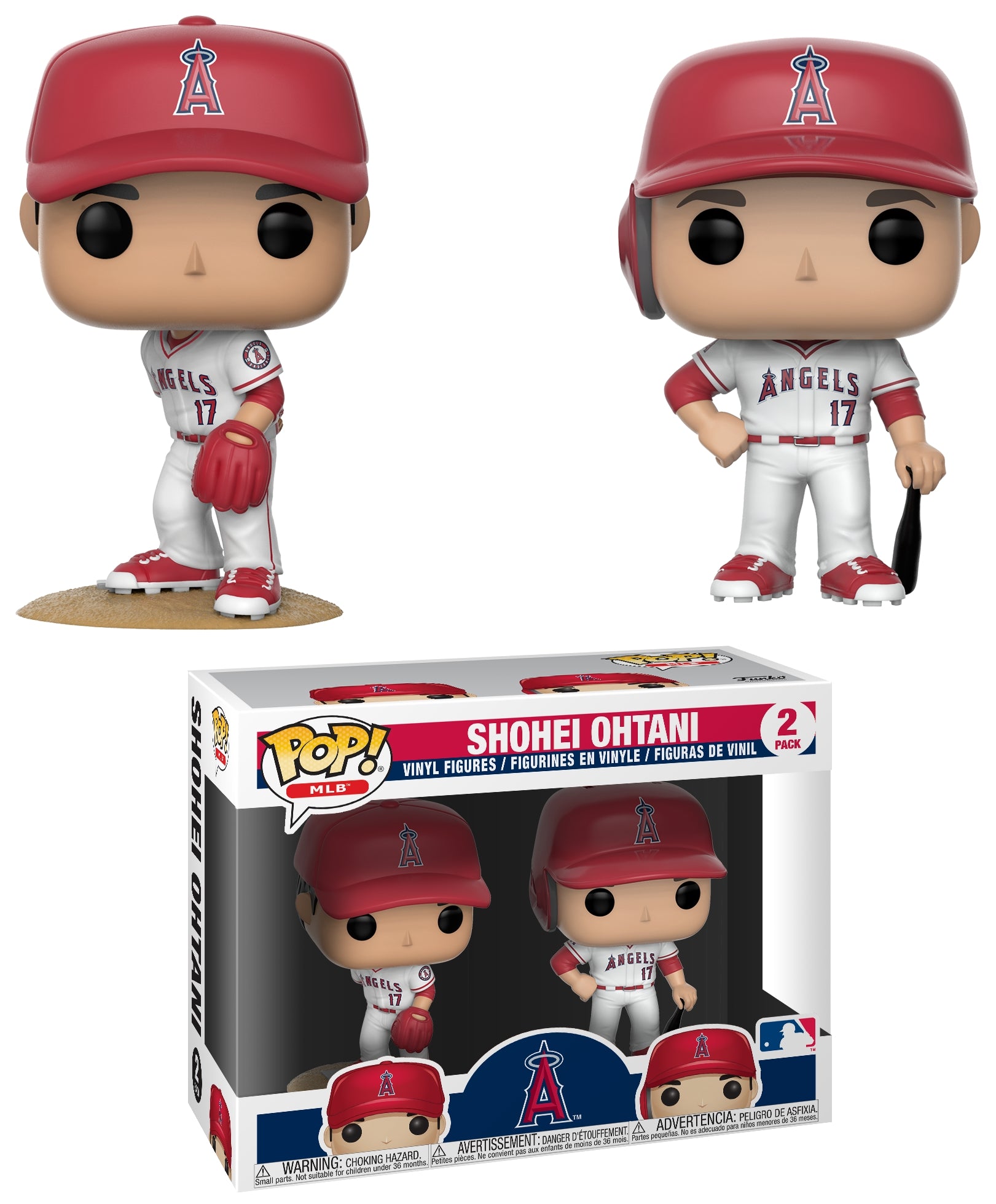 Image for Shohei Otahni 2-Pack (Los Angeles Angels) - Funko