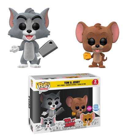 Image for Tom and Jerry: Tom & Jerry 2-Pack (Flocked) (Funko Shop Exclusive) - Funko