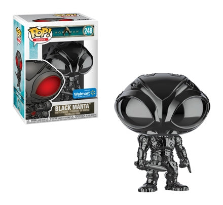 Image for Aquaman: Black Manta (Chrome Black) (Walmart Exlcusive) - Funko