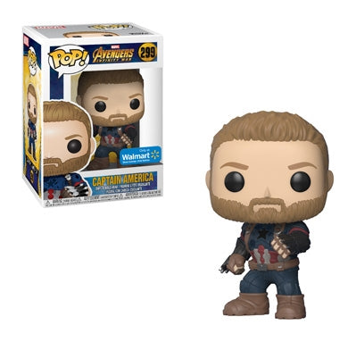 Image for Avengers: Infinity War: Captain America (Bobble-Head) (Walmart Exclusive) - Funko