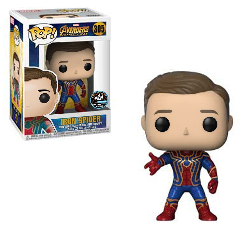 Image for Avengers: Infinity War: Iron Spider (Unmasked) (Bobble-Head) (MCM Comic Con) - Funko