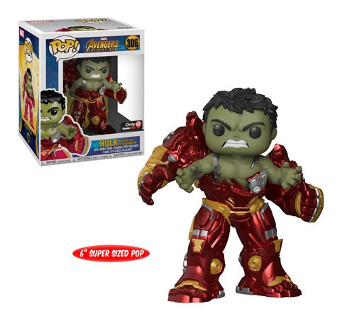 Image for Avengers: Infinity War: Hulk Busting Out of Hulkbuster Super Sized 6" (Bobble-Head) (GameStop Exclusive) - Funko