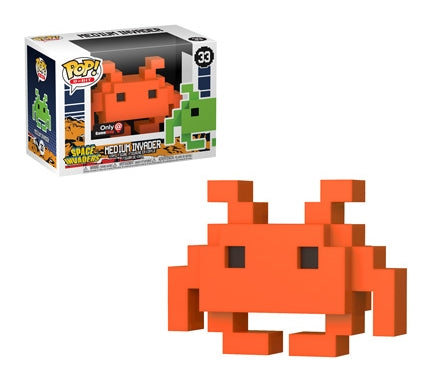 Image for Space Invaders: Medium Invader (Orange) (GameStop Exclusive) - Funko