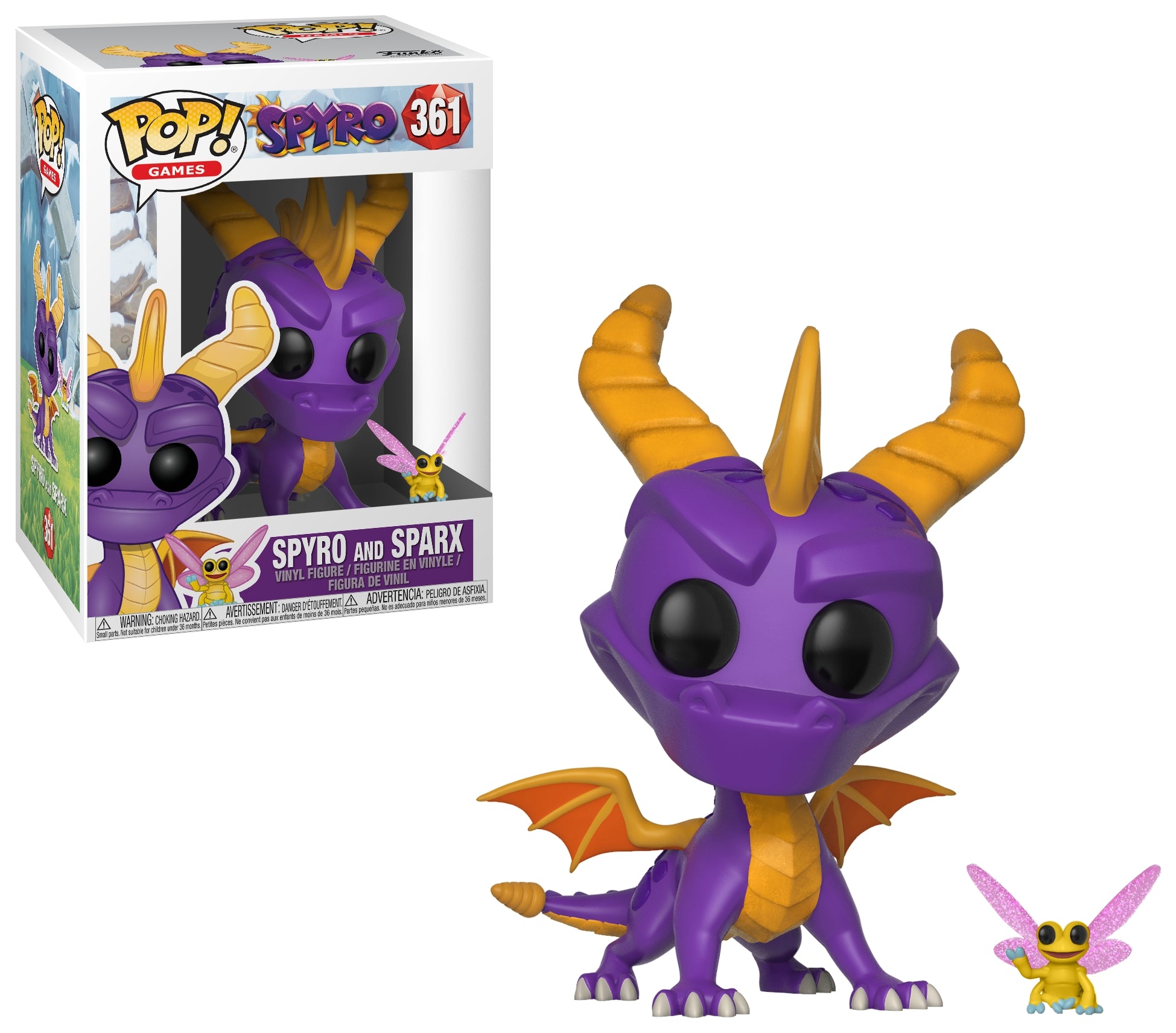 Image for Spyro: Spyro and Sparx - Funko