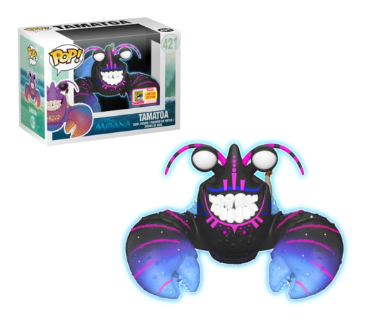 Image for Moana: Tamatoa (Neon Glow) (SDCC 2018 Exclusive) - Funko