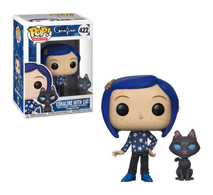 Image for Coraline: Coraline with Cat - Funko