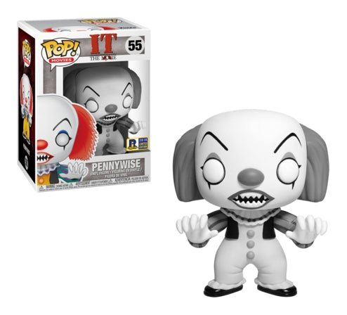 Image for IT: Pennywise (Classic) (Black and White) (RICC 2018 Exclusive) - Funko