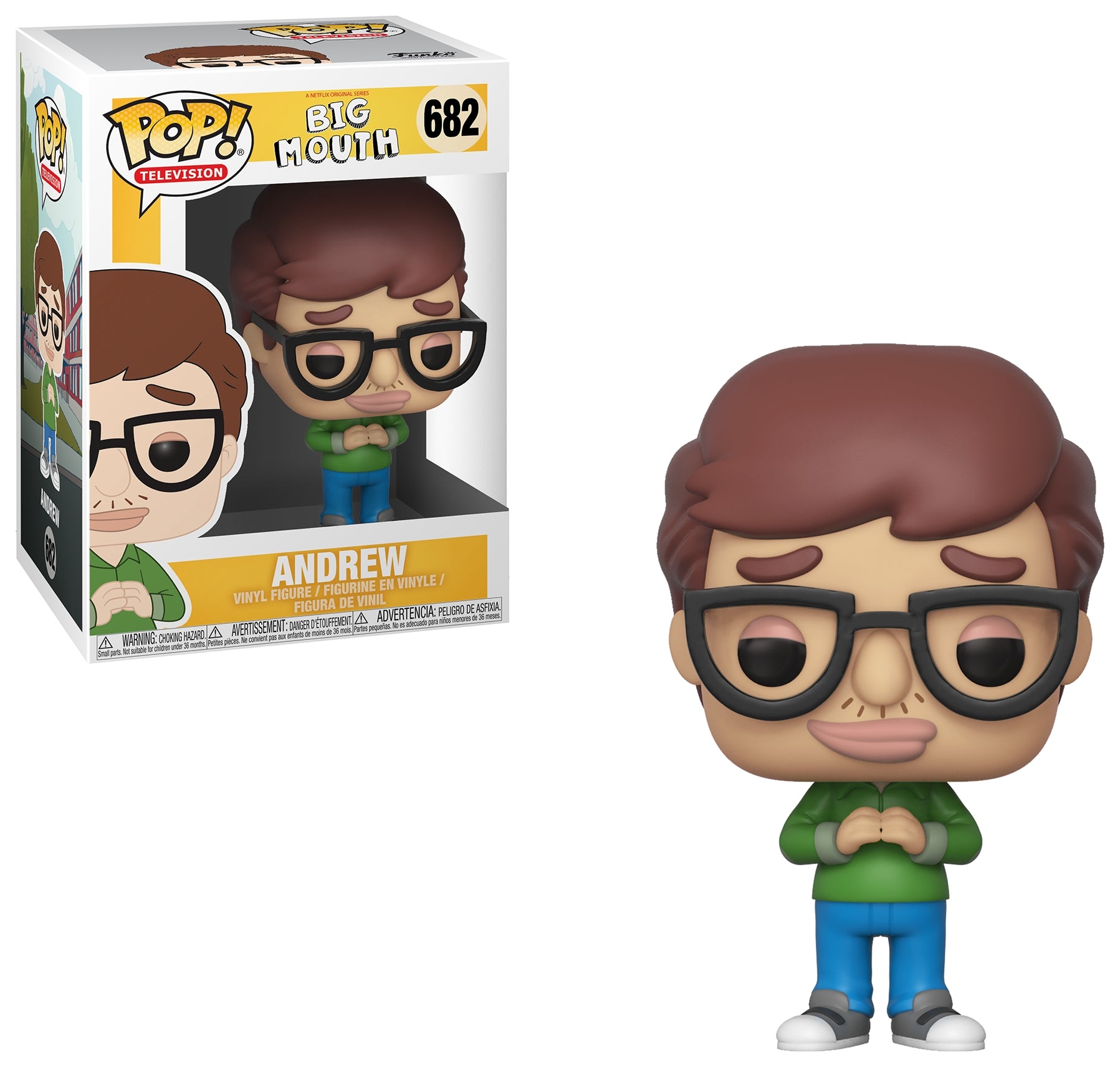 Image for Big Mouth: Andrew - Funko