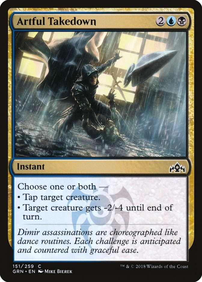 Image for Artful Takedown (151) (Guilds of Ravnica) - Magic: The Gathering
